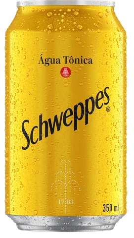 Água Tônica Schweppes Tradicional Lata 350ml