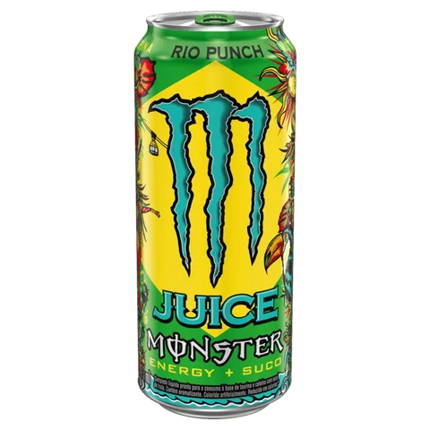 Energético Juice Creme de Papaya Monster Rio Punch Lata 473ml
