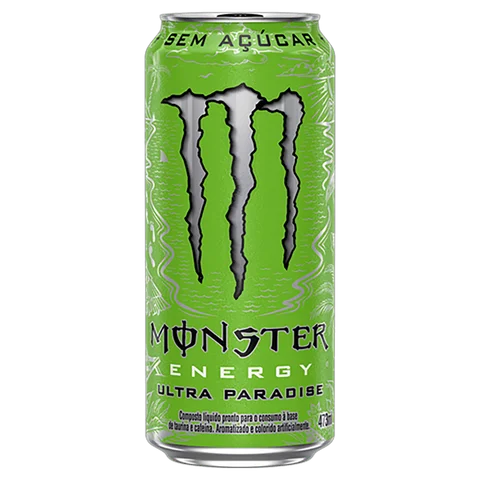 Energético Ultra Paradise Zero Açúcar Monster Lata 473ml