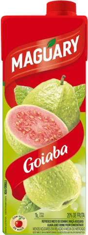 Refresco Adoçado Goiaba Maguary Caixa 1l