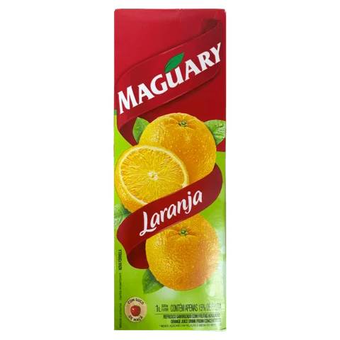 Refresco Adoçado Laranja Maguary Caixa 1l