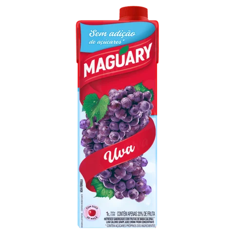 Refresco Uva Maguary Caixa 1l