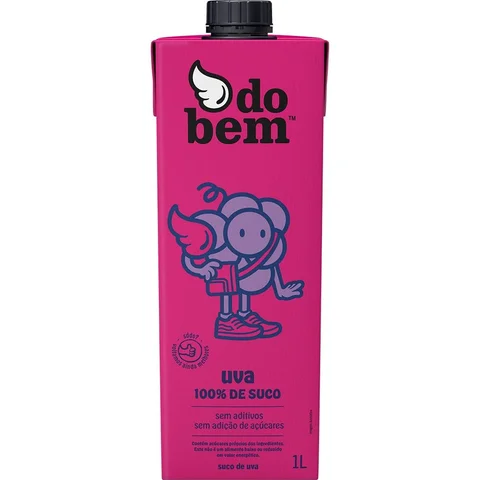 Suco Uva Do Bem Caixa 1l