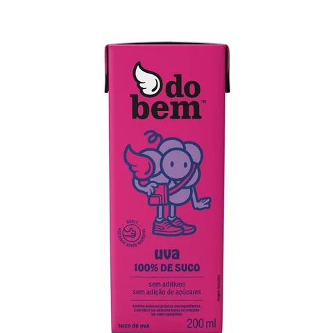 Suco Uva Do Bem Caixa 200ml