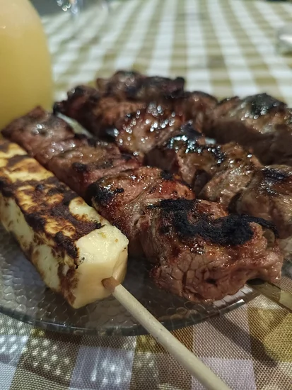 Espetinho de carne