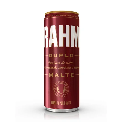 Brahma Duplo Malte · lata 350 ml