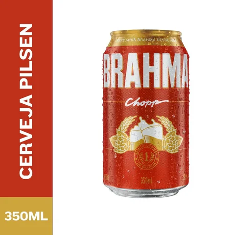 Brahma Chopp · lata 350 ml