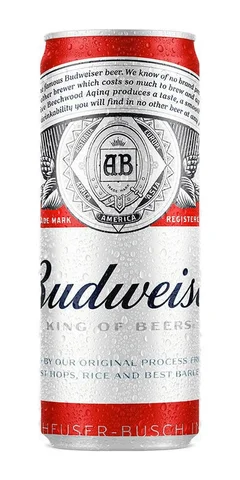 Budweiser · lata 350 ml