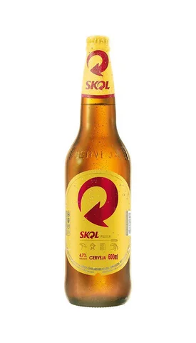 Skol Pilsen · garrafa 600 ml