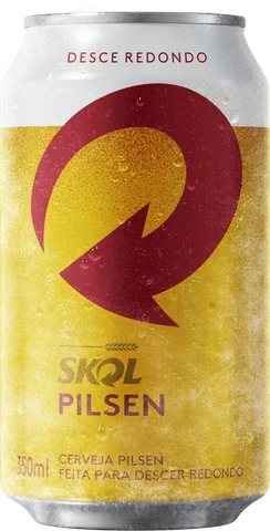 Skol Pilsen · lata 350 ml