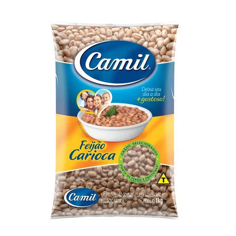 Feijão Carioca Camil 1kg