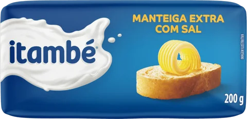Manteiga Extra com Sal Itambé 200g