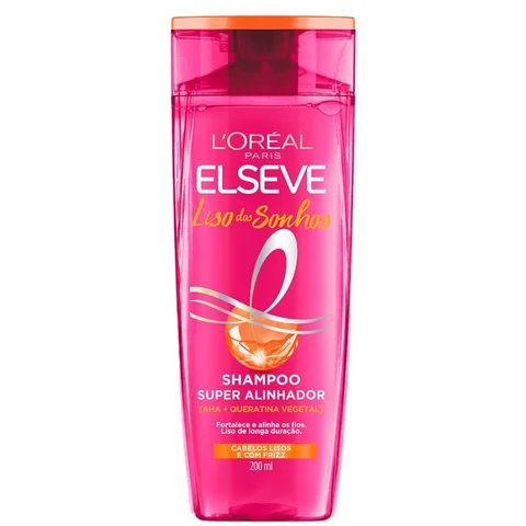Shampoo Elseve Liso dos Sonhos 200ml