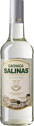 Cachaça Cristalina Salinas Garrafa 1l