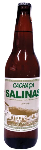 Cachaça Tradicional Salinas Garrafa 600ml