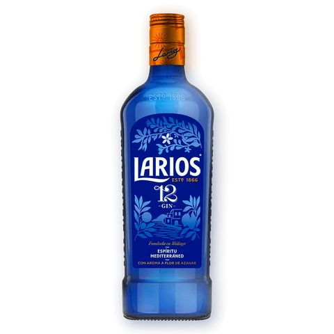Gin LARIOS 12 Premium Mediterránea garrafa 700ml