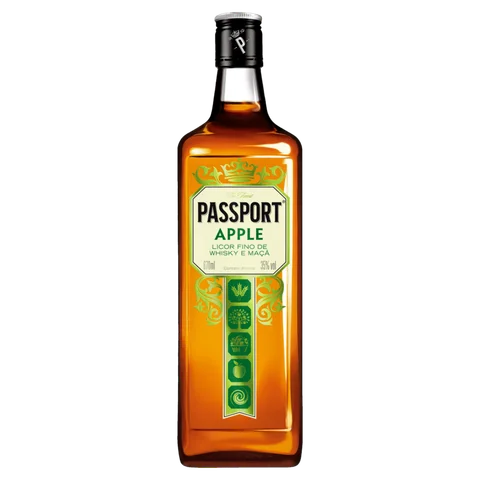 Licor Fino de Whisky Maçã Passport Garrafa 670ml