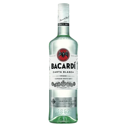 Rum Brasileiro Carta Branca Bacardí Garrafa 700ml