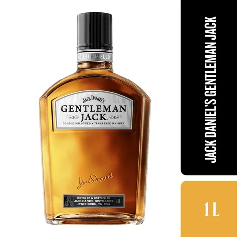 Whisky Americano Gentleman Double Mellowed Jack Daniel's Garrafa 1l