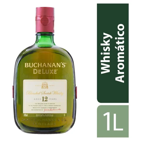 Whisky Buchanan's Deluxe 12 Anos 1l