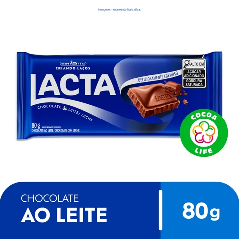 Barra de chocolate 80 g
