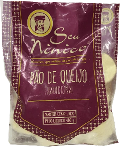 Pão de queijo congelado 400 g